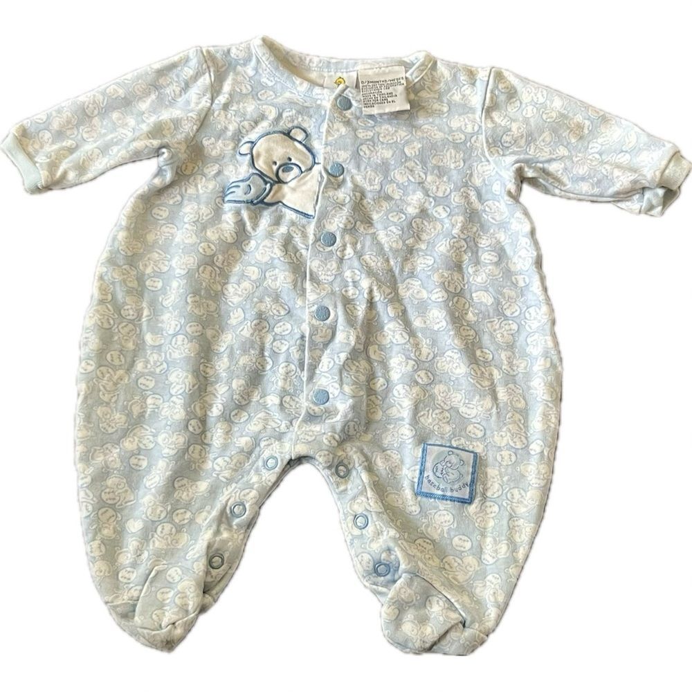 Sesame Street infant 0–3 month footed sleeper
